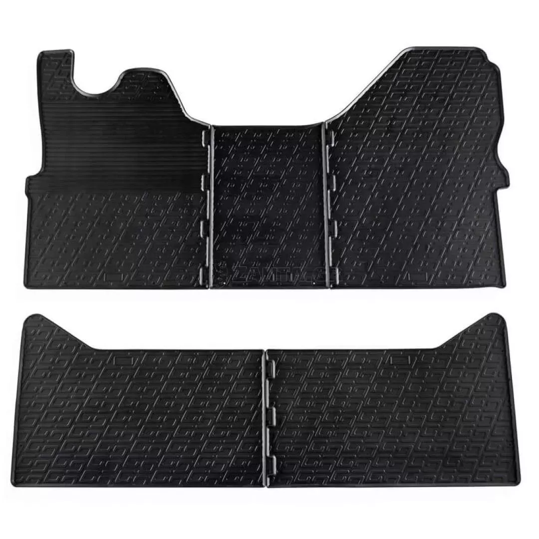 Πατάκια Αυτοκινήτου Gledring 0919 Iveco Daily HD Double Cabin 2014- Μαύρο 5 Τεμάχια