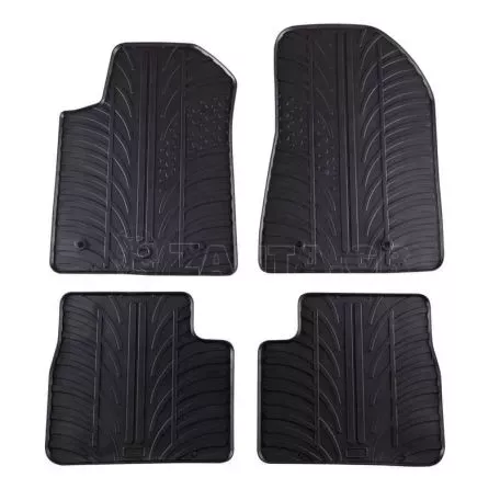 Πατάκια Αυτοκινήτου Gledring 0342 Alfa Romeo Giulietta 2010-  Μαύρο 4 Τεμάχια 
