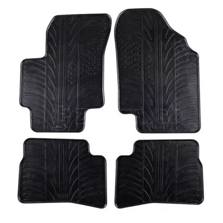 Πατάκια Αυτοκινήτου Gledring 0191 Hyundai Accent 2005-2010 / Kia Rio 2005-2010 Μαύρο 4 Τεμάχια 