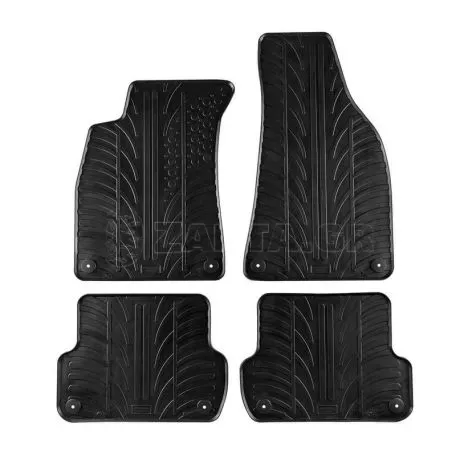 Πατάκια Αυτοκινήτου Gledring 0248 Audi 8E B6/B7 2001-2006 / Seat Exeo 2008-2013 Μαύρο 4 Τεμάχια 