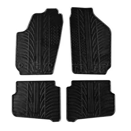 Πατάκια Αυτοκινήτου Gledring 0061 VW Polo 9N-9N3 2003-2008 / Seat Ibiza 6L 2003-2008 / Seat Cordoba 6L 2003-2008 Μαύρο 4 Τεμάχια 