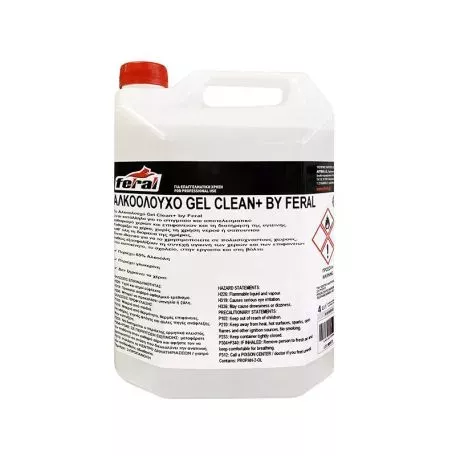Αλκοολούχο Gel Clean+ by Feral 4L 