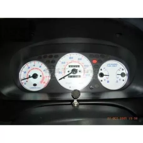 Δαχτυλίδια καντράν για Honda Civic / CR-V (1996-2001) - silver 