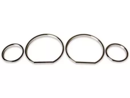 Δαχτυλίδια καντράν για BMW E36 / Z3 (1991-1999) - χρωμίου 