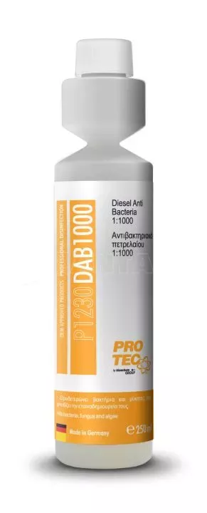 ΑΝΤΙΒΑΚΤΗΡΙΑΚΟ ΠΕΤΡΕΛΑΙΟΥ DIESEL ANTI BACTERIA 1:1000 dosing bottle PRO-TEC