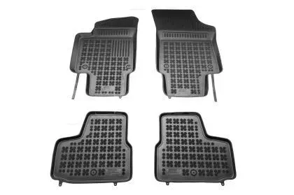 Λαστιχένια πατάκια Rezaw Plast για VW Up / SKOADA Citigo / SEAT Mii (2011+) - τύπου σκαφάκι - 4τμχ. 