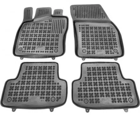 Λαστιχένια πατάκια Rezaw Plast για VW T-Roc (2017+) - τύπου σκαφάκι - 4τμχ. 