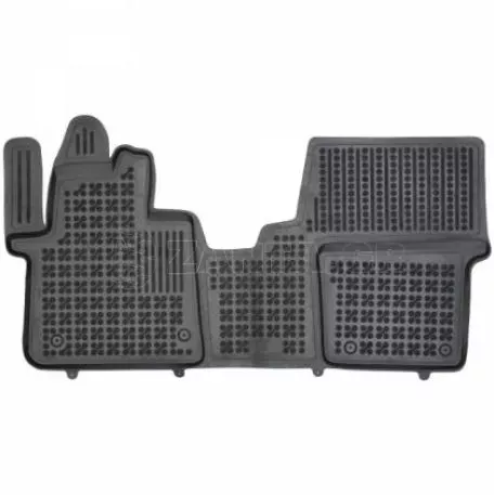 Λαστιχένια πατάκια Rezaw Plast για Citroen Spacetourer (2016+) / Peugeot Traveller (2016+) / Toyota Proace Verso II (2016+) / Opel Zafira Life (2019+) Μπροστά- τύπου σκαφάκι - 1τμχ 