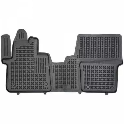 Λαστιχένια πατάκια Rezaw Plast για Citroen Spacetourer (2016+) / Peugeot Traveller (2016+) / Toyota Proace Verso II (2016+) / Opel Zafira Life (2019+) Μπροστά- τύπου σκαφάκι - 1τμχ