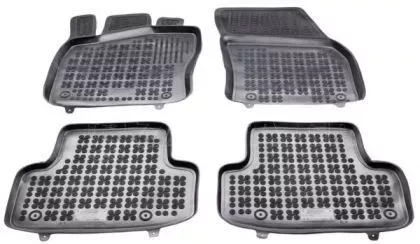 Λαστιχένια πατάκια Rezaw Plast για SKODA Karoq (2017+) - τύπου σκαφάκι - 4τμχ.