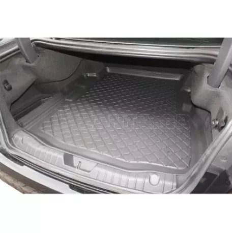 Πατάκι λαστιχένιο για πορτ - μπαγκάζ για  Jaguar XF (X260) Sedan  (2015+) with a mini spare tyre - 1τμχ. 