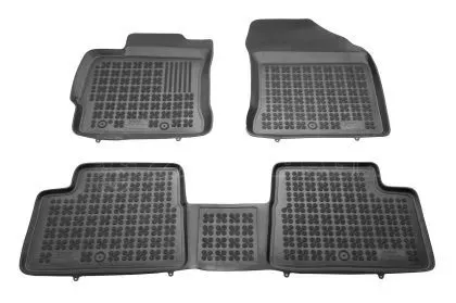 Λαστιχένια πατάκια Rezaw Plast για TOYOTA Auris II (2012-2018) - τύπου σκαφάκι - 3τμχ. 