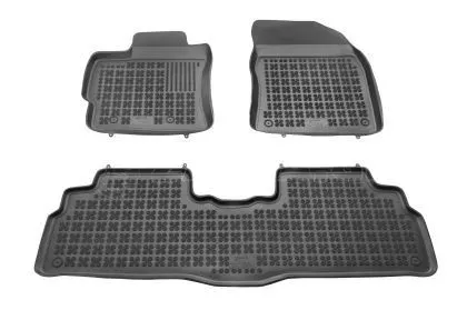 Λαστιχένια πατάκια Rezaw Plast για TOYOTA Verso (2009 - 2018) - τύπου σκαφάκι - 3τμχ.