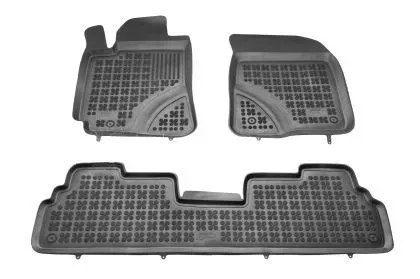Λαστιχένια πατάκια Rezaw Plast για TOYOTA Corolla Verso (2004-2009) - τύπου σκαφάκι - 3τμχ. 