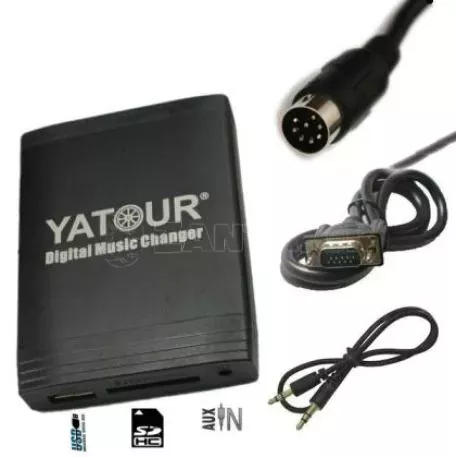 USB / MP3 Changer με Bluetooth* για Volvo S40 / S60 / S80 / V40 / V70 / C70 / XC70 