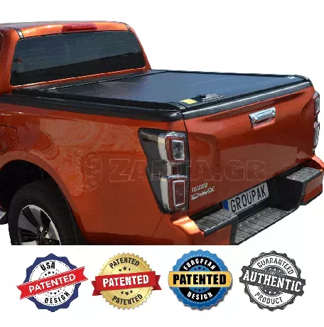 ΚΑΠΑΚΙ ΚΑΡΟΤΣΑΣ ΡΟΛΟ ΑΛΟΥΜΙΝΙΟΥ TEK 2 MAX 9080 ROLL ISUZU D-MAX 2021+ 