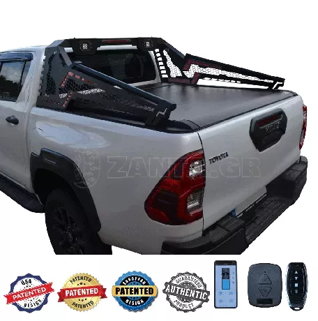 SMART ΡΟΛΟ ΑΛΟΥΜΙΝΙΟΥ ΗΛΕΚΤΡΙΚΟ ΜΕ FORMULA STYLE ROLL-BAR SMART 2-7000 E-ROLL+RB 450 TOYOTA HILUX REVO 2016+ & HILUX 2021+ 