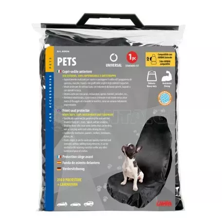 Lampa ΚΑΛΥΜΜΑ ΚΑΘΙΣΜΑΤΟΣ PETS ΦΟΡΕΤΟ ΑΔΙΑΒΡΟΧΟ ΜΑΥΡΟ 1ΤΕΜ. L6045.6 