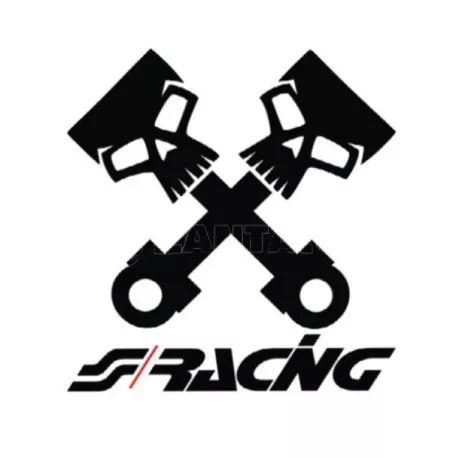 Simoni Racing ΑΥΤΟΚΟΛΛΗΤΟ ''SKULL'' 50x50mm 1ΤΕΜ. SRSCS/T 