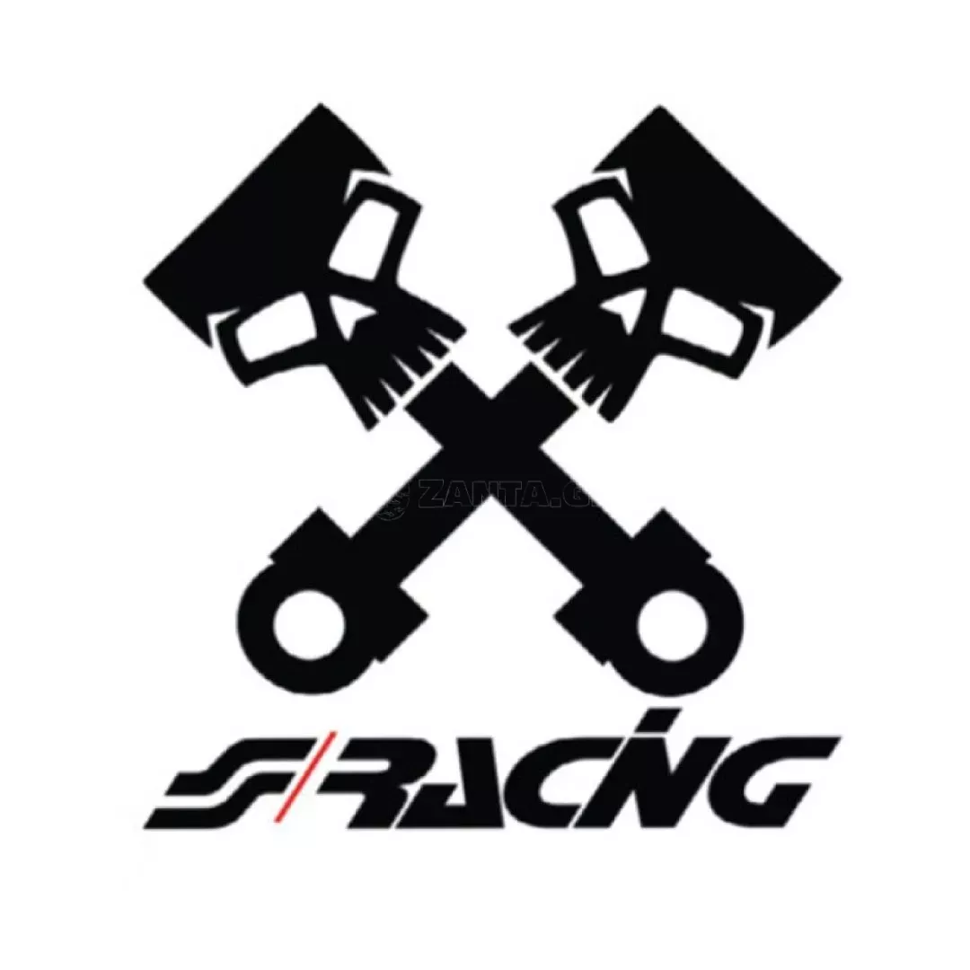 Simoni Racing ΑΥΤΟΚΟΛΛΗΤΟ ''SKULL'' 50x50mm 1ΤΕΜ. SRSCS/T