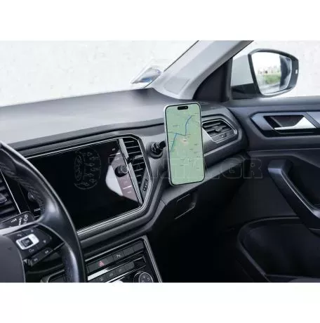 Lampa ΑΥΤΟΚΟΛΛΗΤΗ ΜΑΓΝΗΤΙΚΗ ΒΑΣΗ ΚΙΝΗΤΟΥ MAGNETO STICK SILVER LINE (ΓΙΑ ΤΑΜΠΛΟ ) L7254.8/T 