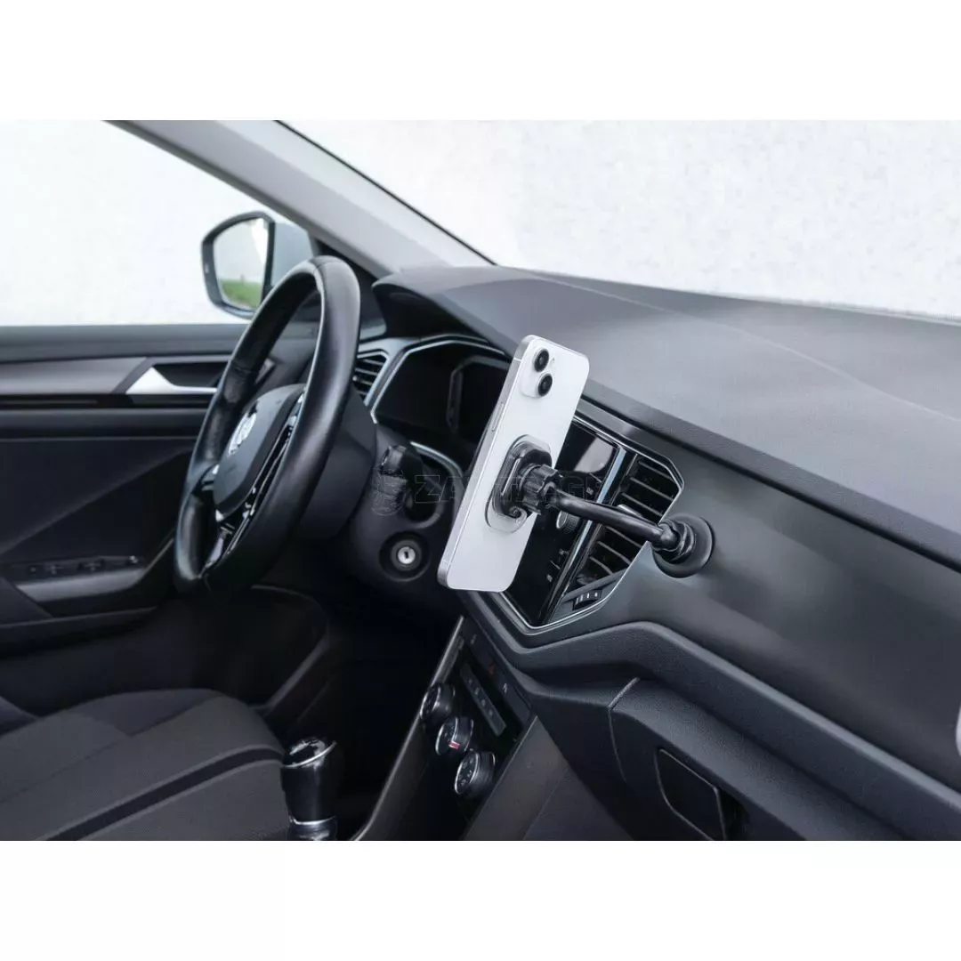 Lampa ΑΥΤΟΚΟΛΛΗΤΗ ΜΑΓΝΗΤΙΚΗ ΒΑΣΗ ΚΙΝΗΤΟΥ MAGNETO STICK SILVER LINE (ΓΙΑ ΤΑΜΠΛΟ ) L7254.8/T