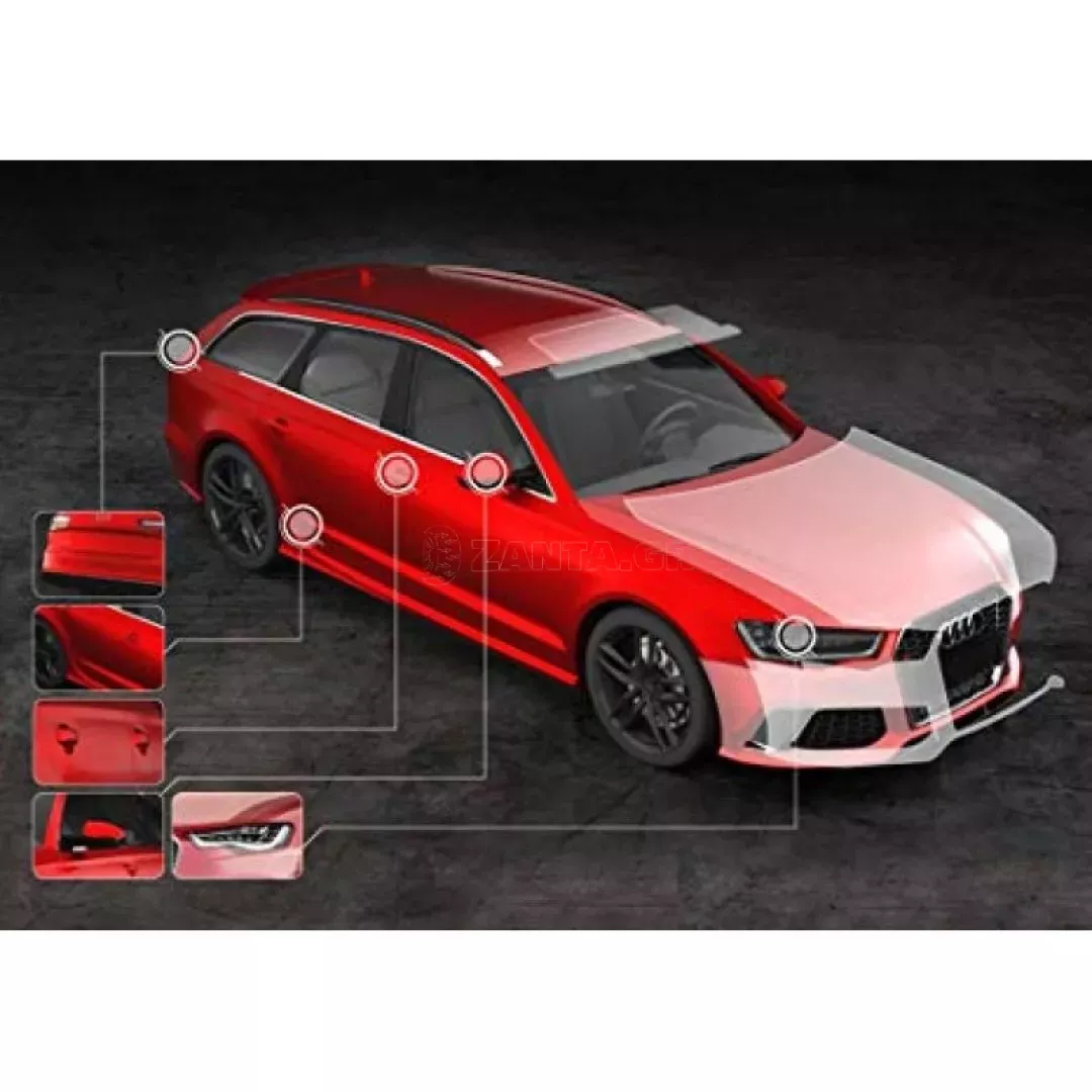 Simoni Racing ΦΙΛΜ ΠΡΟΣΤΑΣΙΑΣ ΔΙΑΦΑΝΟ ΕΣΩΤΕΡΙΚΗΣ & ΕΞΩΤΕΡΙΚΗΣ ΧΡΗΣΗΣ CAR BODY FILM 1,5x3mt SRASF
