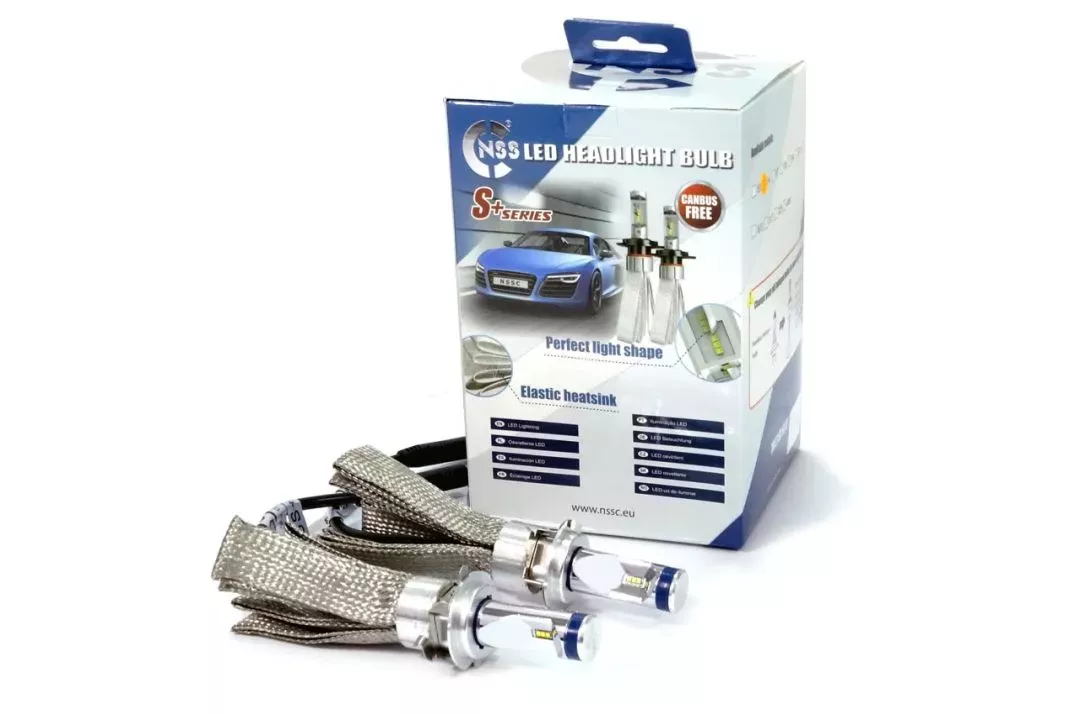AMIO H7-1 RS+ SLIM SERIES 12-36V 50W 6000K 3500lm +200% LUXEON ZES LED CAN-BUS (ΨΥΚΤΡΑ ΛΕΠΙΔΕΣ ΦΤΕΡΟΥ) AMiO - 2 ΤΕΜ. 01084/AM