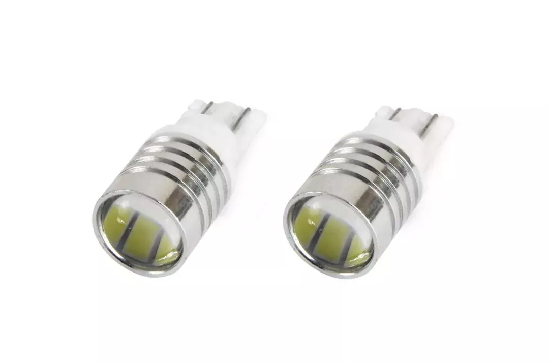 Vertex T10 W5W ΛΑΜΠΑΚΙ STANDARD LED 12V - 0,4W - 5600K - 3 LED (ΛΕΥΚΟ/ΨΥΧΡΟ) AMiO - 2 ΤΕΜ. 01098/AM