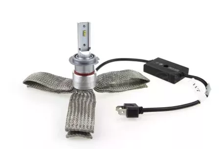 AMIO H7 RS+ SLIM SERIES 12-36V 50W 6000K 3500lm +200% LUXEON ZES LED CAN-BUS (ΨΥΚΤΡΑ ΛΕΠΙΔΕΣ ΦΤΕΡΟΥ) AMiO - 2 ΤΕΜ. 01083/AM 