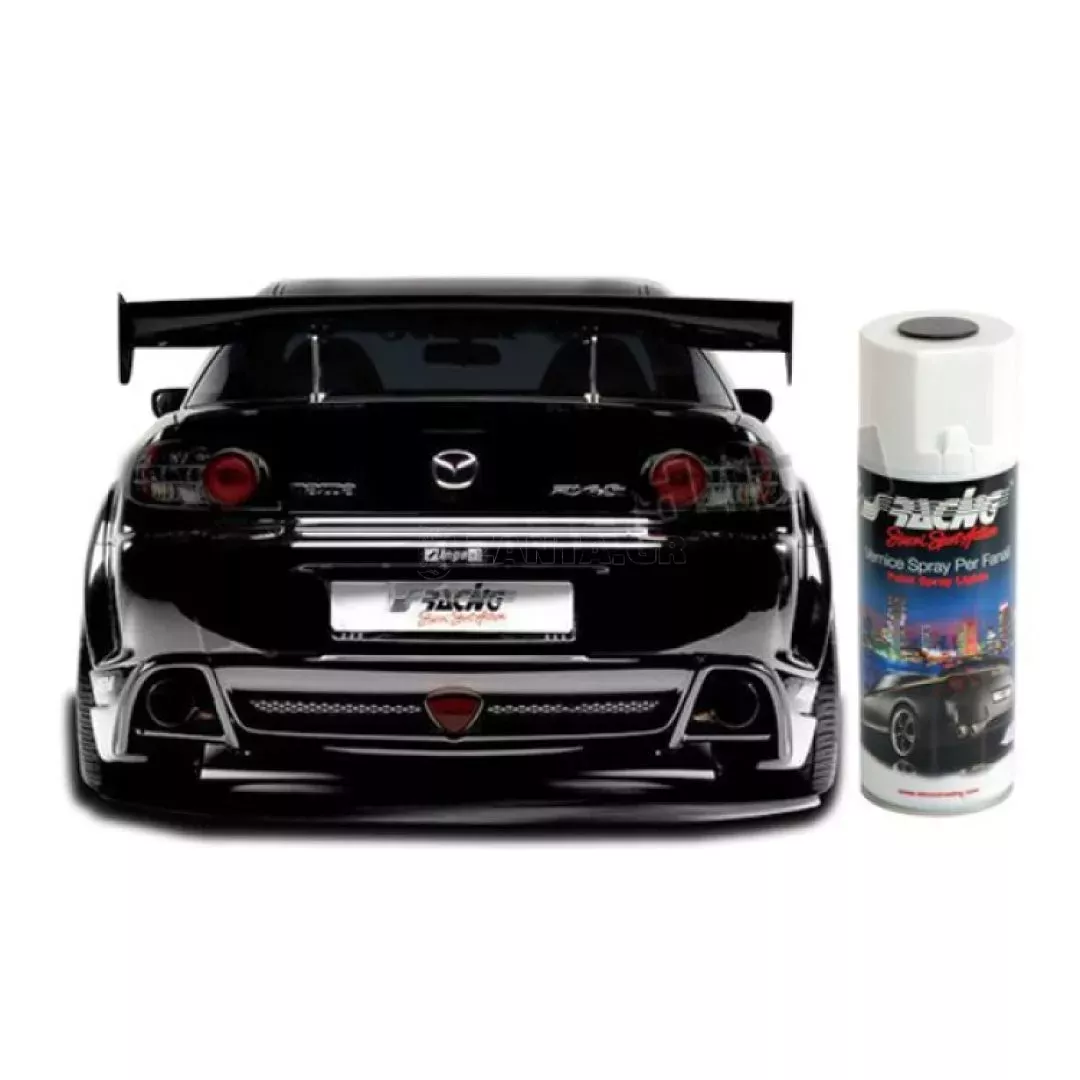 Simoni Racing ΣΠΡΕΥ ΣΚΟΥΡΕΜΑΤΟΣ ΦΑΝΑΡΙΩΝ ΜΑΥΡΟ ΓΥΑΛΙΣΤΕΡΟ 400ml SRBCP/3F