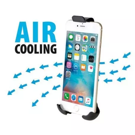 Optiline Αερόψυκτη Θήκη Κινητού Air Flow της σειράς Optiline Universal Εφαρμογής για κινητά με μέγιστο ύψος από 125 mm έως 180 mm, συμβατή με Βάσεις Στήριξης Κινητού Optiline για Μ 