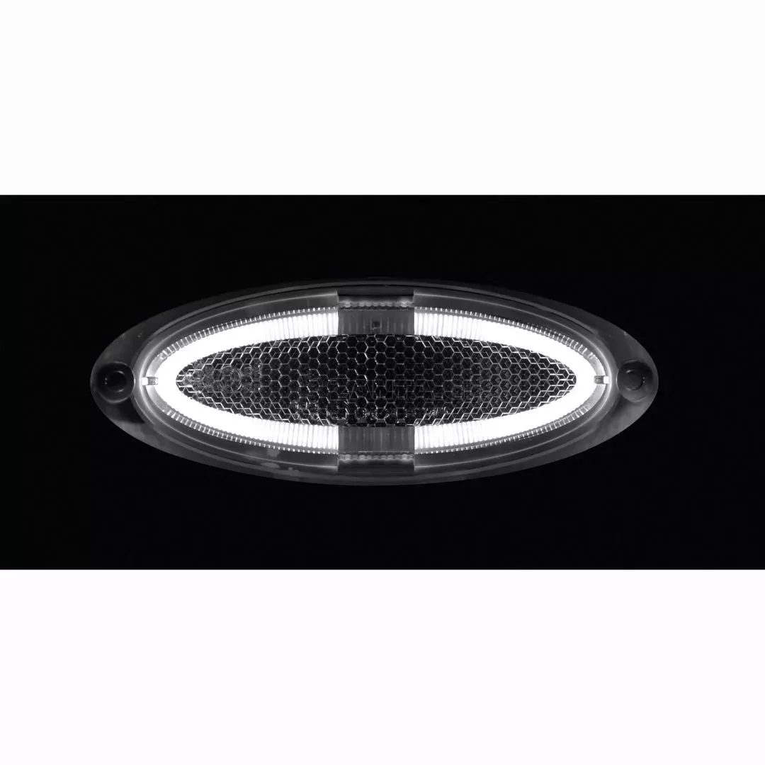Lampa ΦΩΣ ΟΓΚΟΥ 4LED ΛΕΥΚΟ SMD 12/24V 124mm 1ΤΕΜ. L9701.1