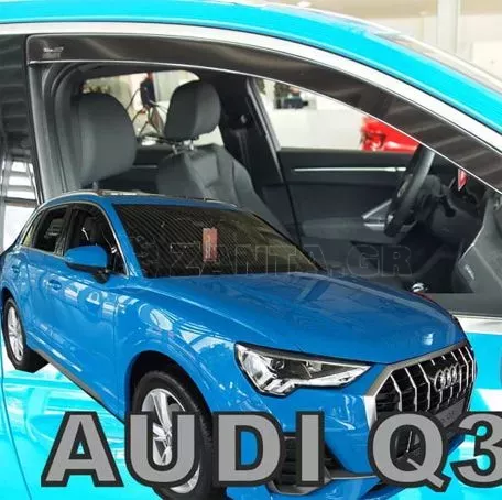 Heko ΑΝΕΜΟΘΡΑΥΣΤΕΣ ΑΥΤΟΚΙΝΗΤΟΥ ΓΙΑ AUDI Q3 5D 2018> ΖΕΥΓΑΡΙ ΑΠΟ ΕΥΚΑΜΠΤΟ ΦΙΜΕ ΠΛΑΣΤΙΚΟ HEKO - 2 ΤΕΜ. ΑΝΕΜ.10263 