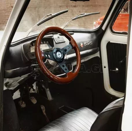 Simoni Racing ΤΙΜΟΝΙ ΤΑΜΒΑΥ ΤΡΙΛΑΜΟ ΞΥΛΙΝΟ/ΜΑΥΡΟ ΔΙΑΜΕΤΡΟΥ 330mm & ΠΑΧΟΥΣ 95mm SRTAM 