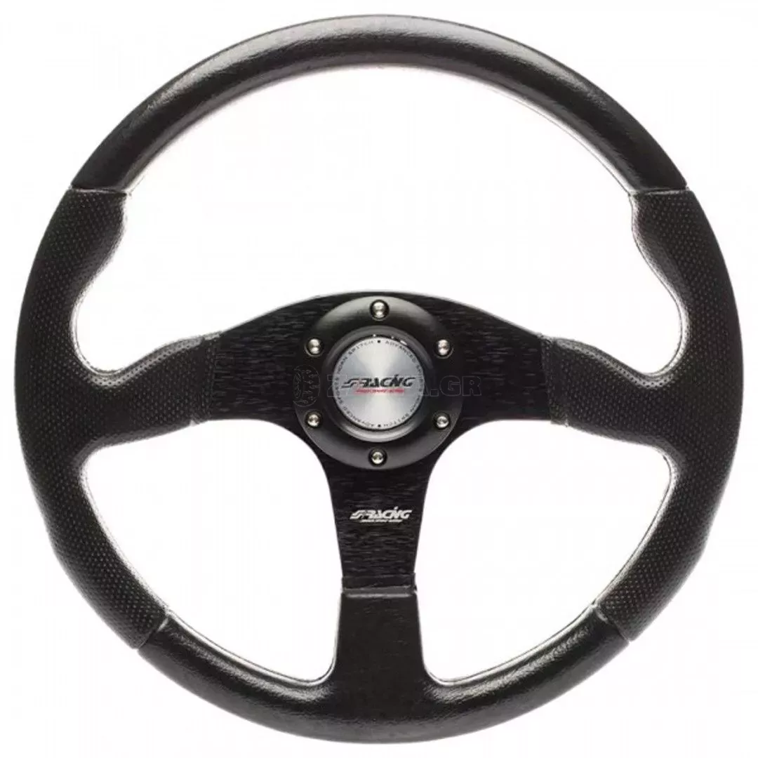 Simoni Racing ΤΙΜΟΝΙ MATCH ΜΑΥΡΟ 350mm SRMATCH