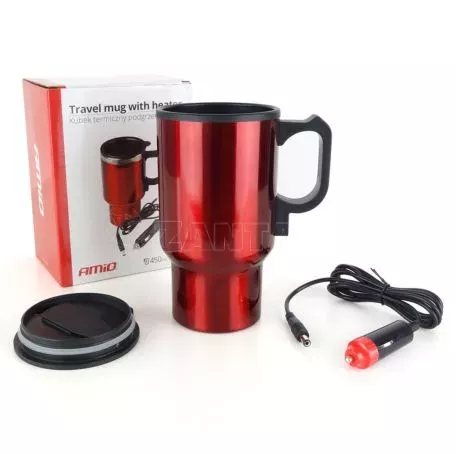AMIO ΚΟΥΠΑ ΝΕΡΟΥ 450ml 12V ΜΕΓ.ΘΕΡΜΟΚΡΑΣΙΑ 60C ΜΕ ΚΑΛΩΔΙΟ ΑΝΑΠΤΗΡΑ 1,2m AMiO - 1 ΤΕΜ. 02177/AM 