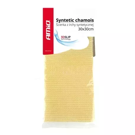 AMIO ΣΥΝΘΕΤΙΚΟ ΔΕΡΜΑ CHAMOIX (ΣΑΜΟΥΑ) 30X30 3D SLIP AMiO - 1 ΤΕΜ. 02169/AM 