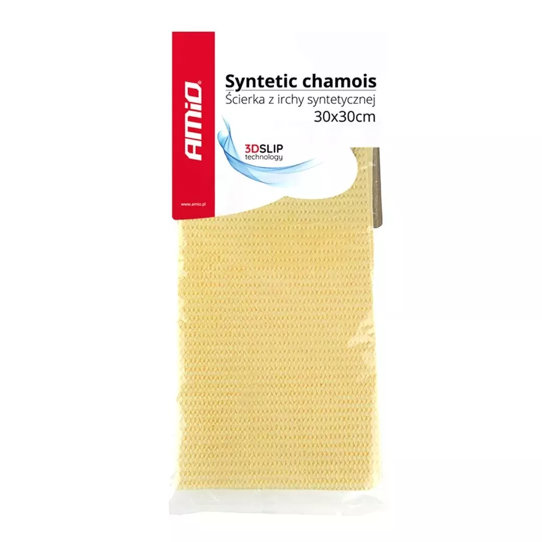 AMIO ΣΥΝΘΕΤΙΚΟ ΔΕΡΜΑ CHAMOIX (ΣΑΜΟΥΑ) 30X30 3D SLIP AMiO - 1 ΤΕΜ. 02169/AM