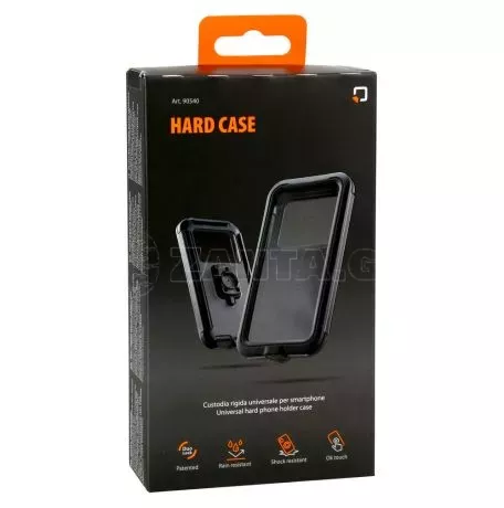 Optiline Θήκη Κινητού Hard Case της σειράς Optiline Universal Εφαρμογής για κινητά με μέγιστες διαστάσεις 78 x 165 mm, συμβατή με Βάσεις Στήριξης Κινητού Optiline για Μηχανή με σύσ 