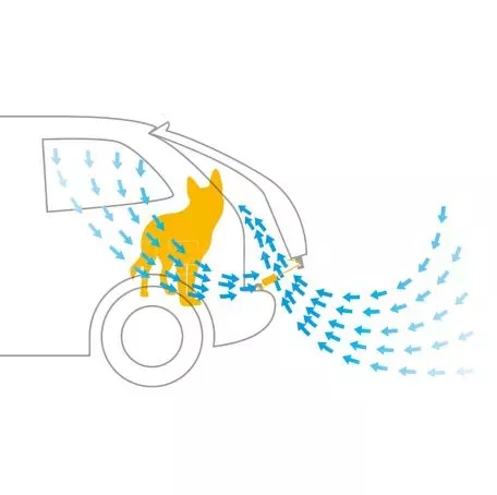 Lampa ΓΑΝΤΖΟΣ ΜΕΤΑΛΛΙΚΟΣ AIR-FLOW ΓΙΑ ΝΑ ΜΕΝΕΙ ΑΝΟΙΧΤΟ ΤΟ ΠΟΡΤ ΠΑΓΚΑΖ ΠΤΥΣΣΟΜΕΝΟΣ 21,5>24,0cm ΓΙΑ ΣΚΥΛΟΥΣ L6047.3 