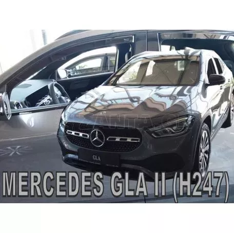 Heko ΣΕΤ ΑΝΕΜΟΘΡΑΥΣΤΕΣ ΑΥΤΟΚΙΝΗΤΟΥ ΓΙΑ MERCEDES GLA H247 5D 2020> ΑΠΟ ΕΥΚΑΜΠΤΟ ΦΙΜΕ ΠΛΑΣΤΙΚΟ HEKO - 4 ΤΕΜ. ΑΝΕΜ.SET23620 