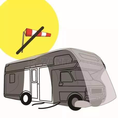 Lampa ΚΟΥΚΟΥΛΑ ΓΙΑ ΑΥΤΟΚΙΝΟΥΜΕΝΟ PRO-TEKT CAMPER CM-S 570x238x270cm L2022.0 