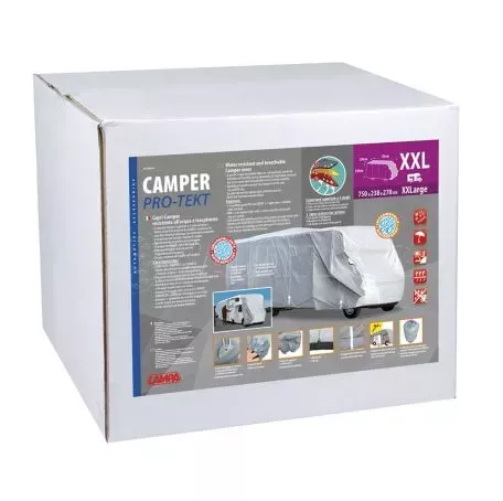 Lampa ΚΟΥΚΟΥΛΑ ΓΙΑ ΑΥΤΟΚΙΝΟΥΜΕΝΟ PRO-TEKT CAMPER CM-XXL 750x238x270cm L2022.4 