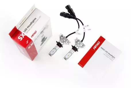 AMIO ΗΒ3 SX SERIES 6/18V 40W 6.000K 3.200lm LED (ΜΕ ΨΥΚΤΡΑ - ΧΩΡΙΣ ΑΝΕΜΙΣΤΗΡΑΚΙ) 2ΤΕΜ. 01067/AM 