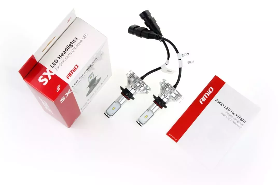 AMIO ΗΒ3 SX SERIES 6/18V 40W 6.000K 3.200lm LED (ΜΕ ΨΥΚΤΡΑ - ΧΩΡΙΣ ΑΝΕΜΙΣΤΗΡΑΚΙ) 2ΤΕΜ. 01067/AM