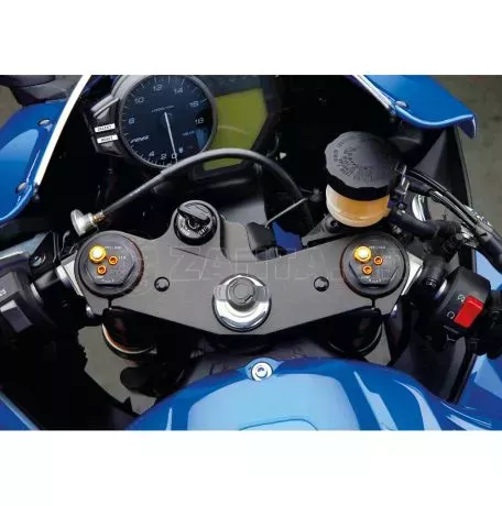 Lampa Βιδωτή Βάση Στήριξης Κινητού Stem της σειράς Titan Optiline για την Κεντρική Βίδα της Πλάκας στο Τιμόνι Μηχανής με διάμετρο από 12 mm έως 25,1 mm και σύστημα Duolock, συμβατή 