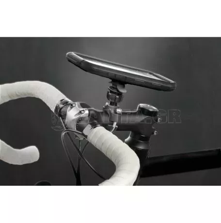 Optiline Βάση Στήριξης Κινητού U Type Pro της σειράς Titan Optiline για Τιμόνι Μηχανής ή Ποδηλάτου με διάμετρο από 22 mm έως 28 mm και σύστημα Duolock, συμβατή με Θήκες ή Αντάπτορε 