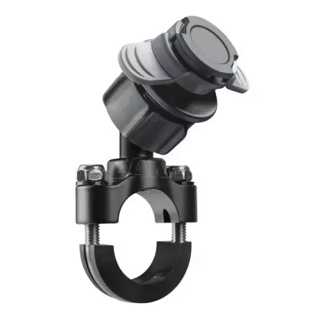 Optiline Βάση Στήριξης Κινητού U Type Pro της σειράς Titan Optiline για Τιμόνι Μηχανής ή Ποδηλάτου με διάμετρο από 22 mm έως 28 mm και σύστημα Duolock, συμβατή με Θήκες ή Αντάπτορε 