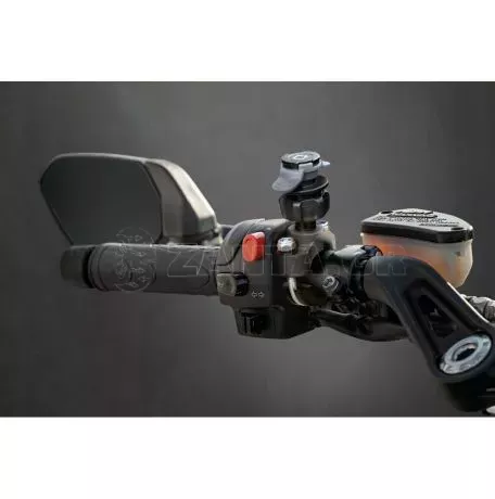 Optiline Βάση Στήριξης Κινητού U Type Pro της σειράς Titan Optiline για Τιμόνι Μηχανής ή Ποδηλάτου με διάμετρο από 22 mm έως 28 mm και σύστημα Duolock, συμβατή με Θήκες ή Αντάπτορε 